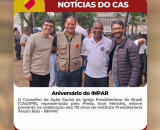 CAS/IPB presente no aniversário do INPAR