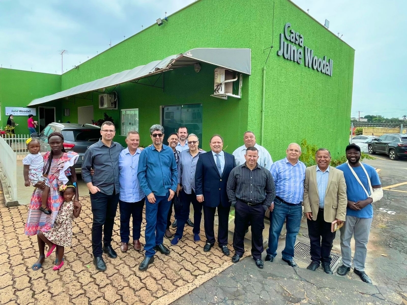 Visita do Presidente do CAS Conselho de Ação Social da IPB ao Hospital Presbiteriano Dr. Gordon e a Casa June Woodall