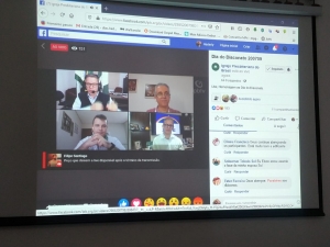 Fotos da Live do Dia do Diácono