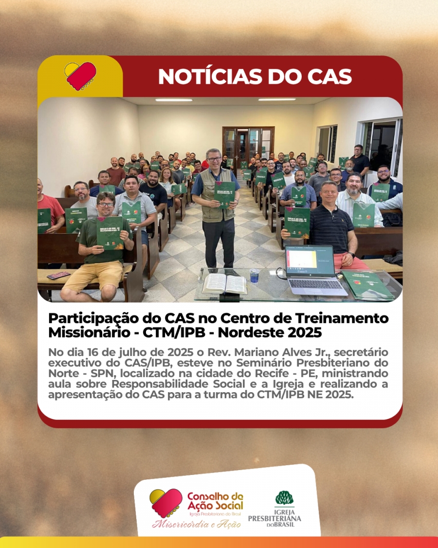 CAS no CTM/IPB Nordeste 2025